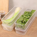 Caixa de Armazenamento Transparente com Tampa – Conserva Frutas, Legumes e Ervas na Geladeira