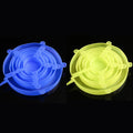 Tampas de Silicone Elásticas Reutilizáveis – Ajustáveis para Tigelas, Panelas e Alimentos