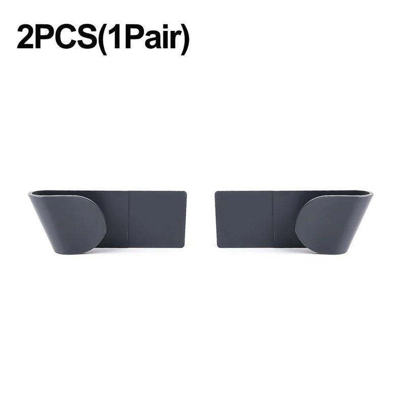 Suporte de Parede com Tampa Adesiva – Pote Organizador Suspenso (1/4 peças)