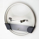 Suporte de Parede com Tampa Adesiva – Pote Organizador Suspenso (1/4 peças)