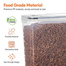 Kit Recipientes Herméticos 4L para Cereais – Armazenamento Organizado e Fresco (1/2/4 peças)