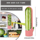 Recipiente para Armazenar Ervas Frescas – Mantém Legumes e Verduras Conservados na Geladeira